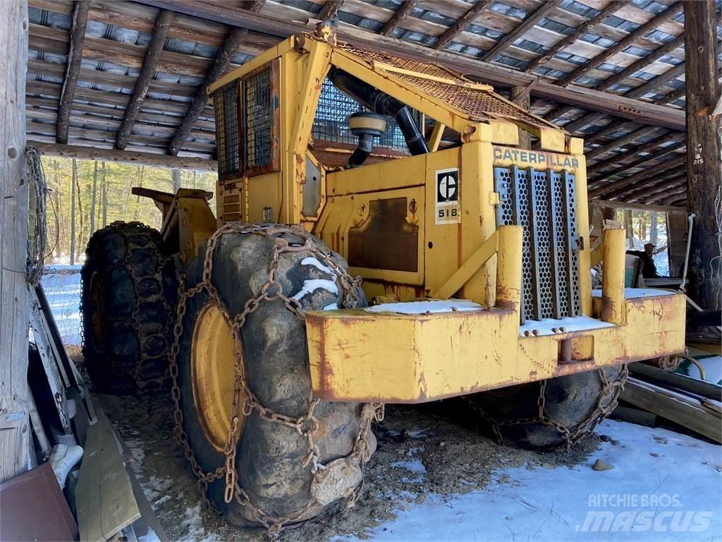 CAT 518 Ağaç kesici istifleyiciler