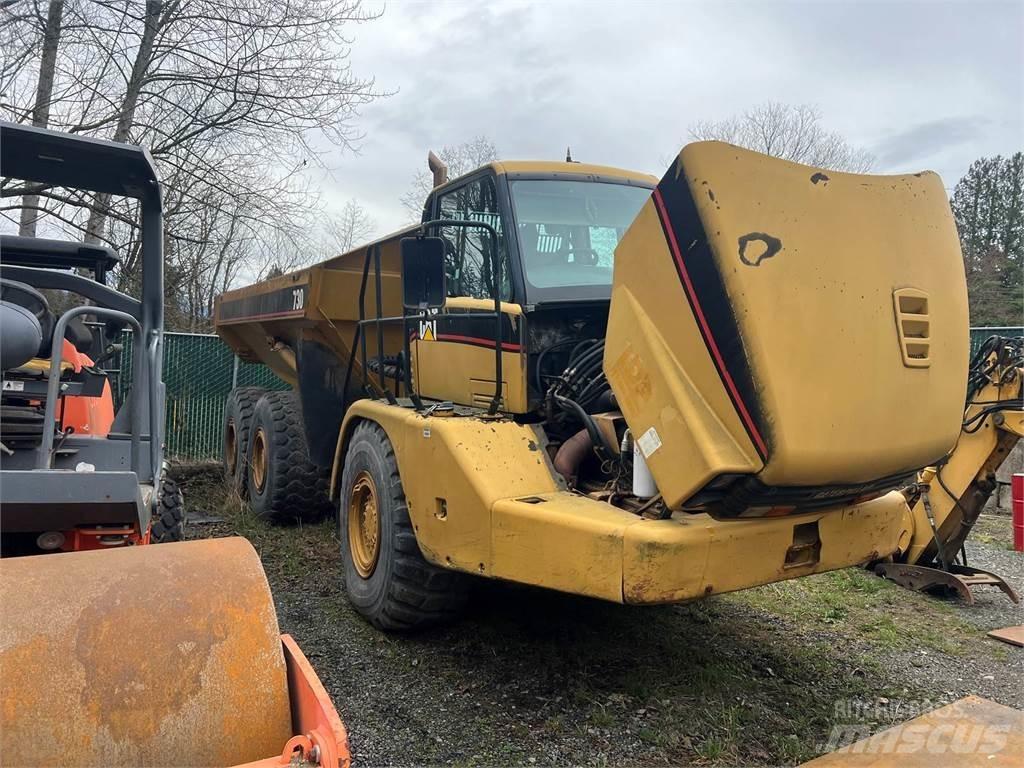 CAT 730 Belden kirma kaya kamyonu