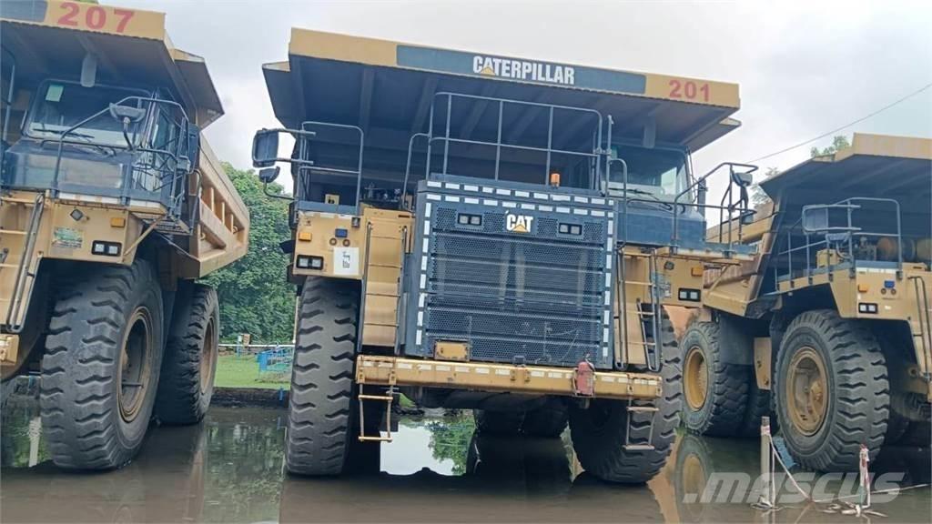 CAT 777E Belden kirma kaya kamyonu