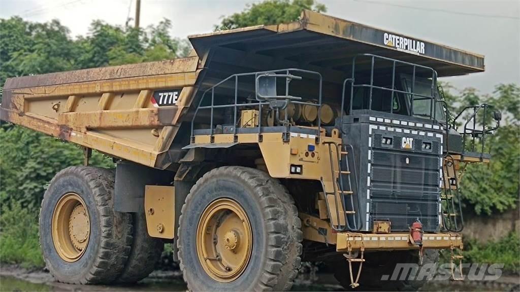 CAT 777E Belden kirma kaya kamyonu