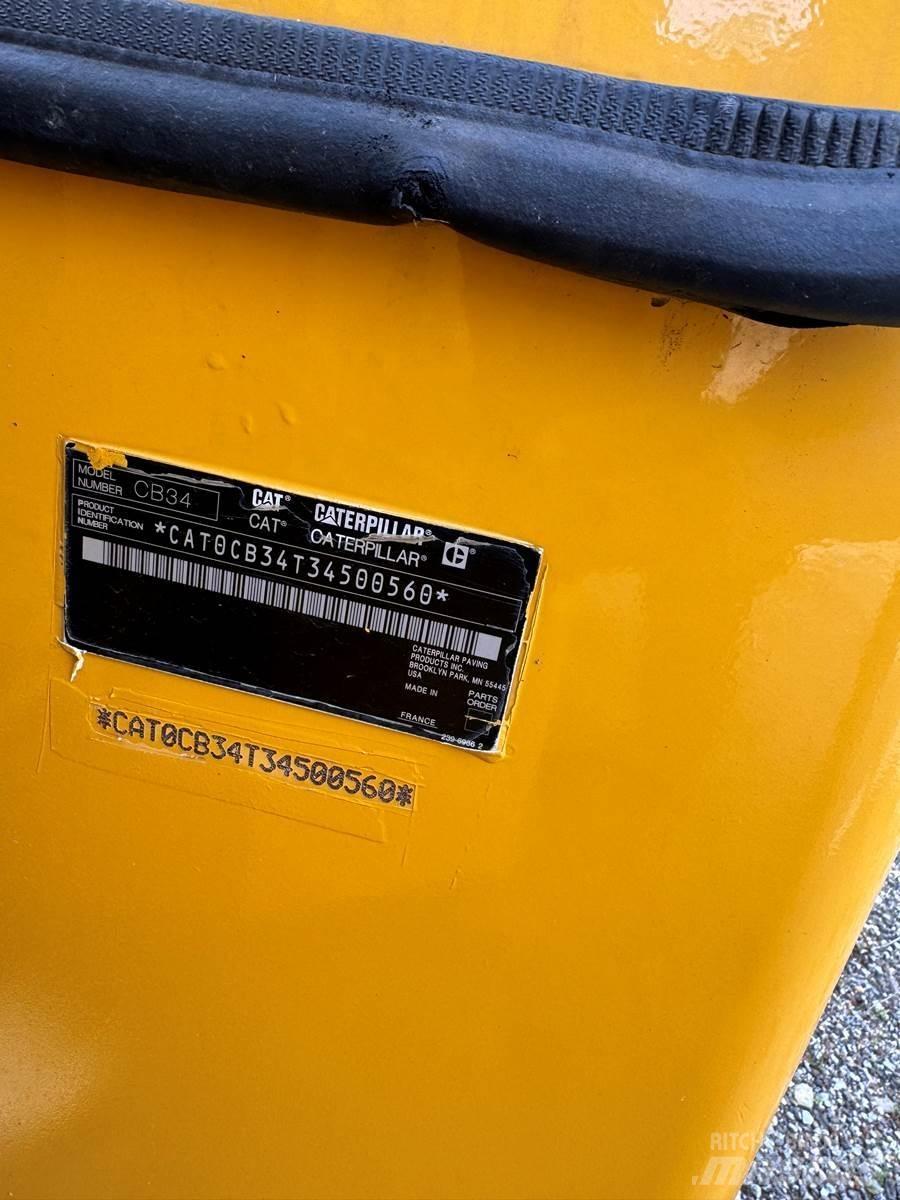 CAT CB34 Asfalt sericiler