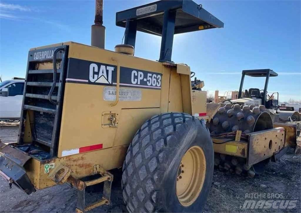 CAT CP563 Tek tamburlu silindirler