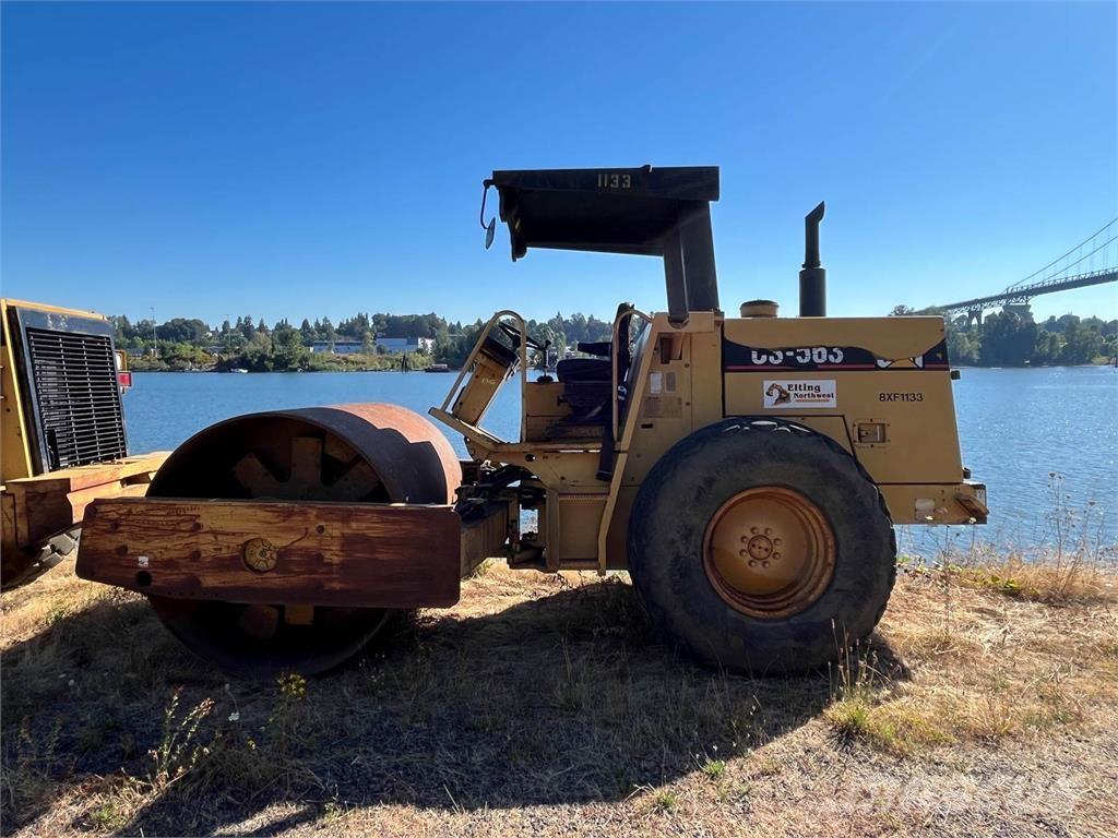 CAT CP563E Tek tamburlu silindirler