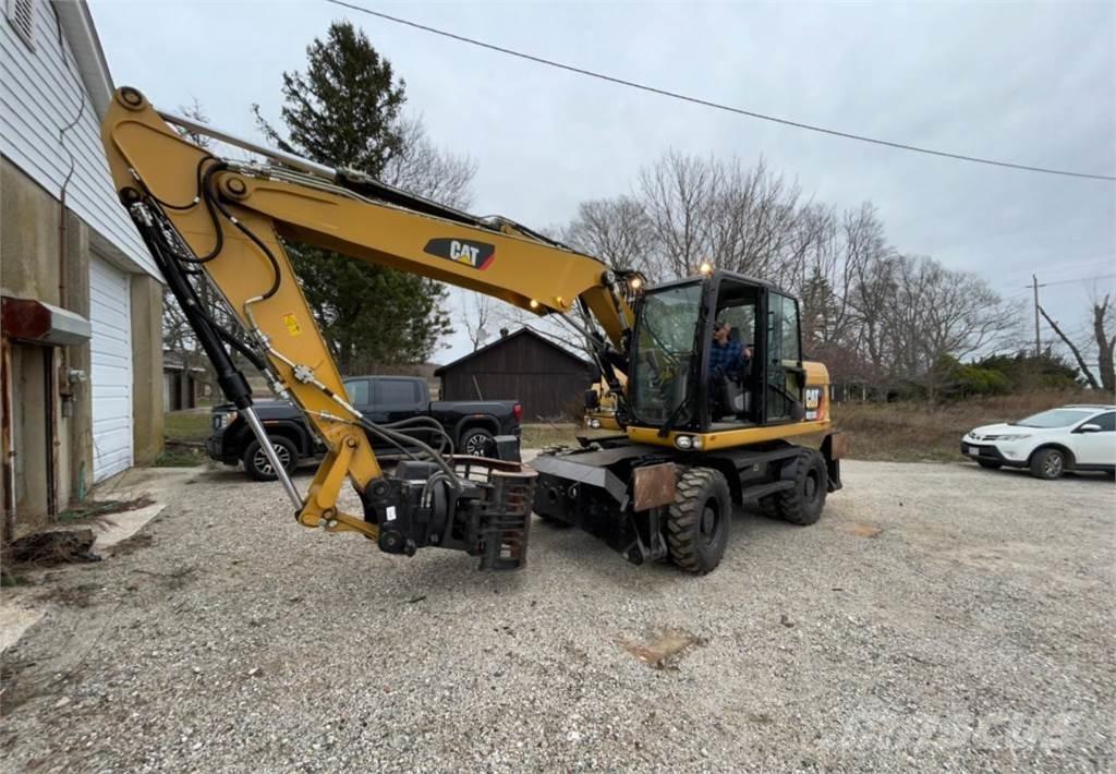 CAT M313D Lastik tekerli ekskavatörler