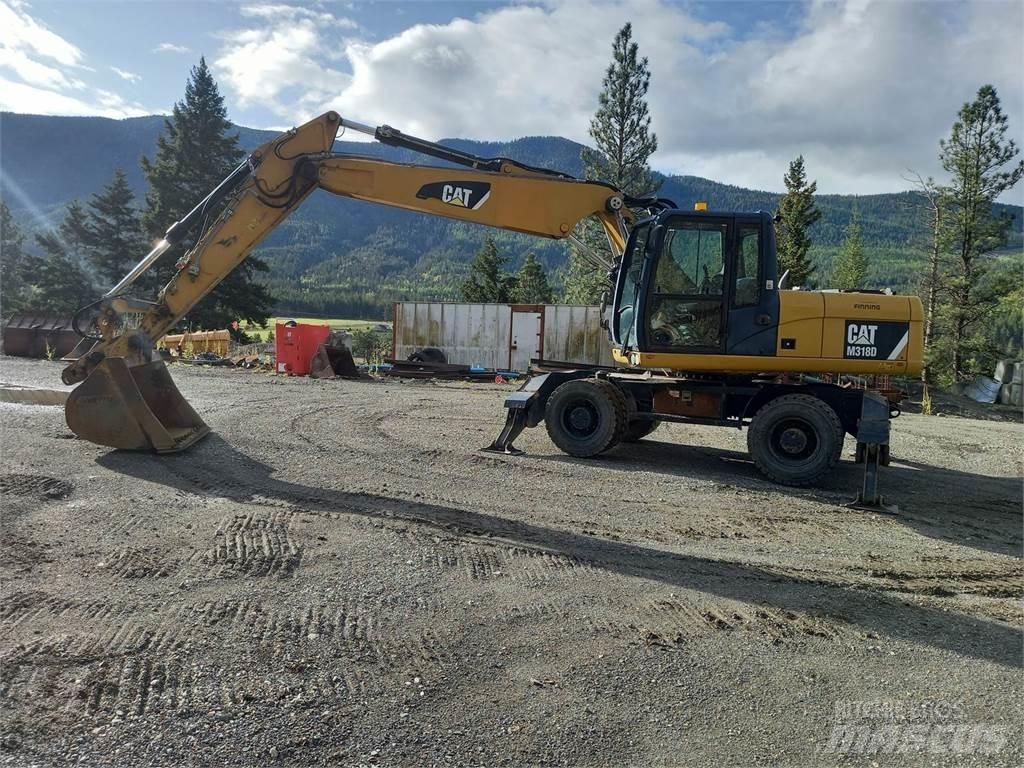 CAT M318D Paletli ekskavatörler
