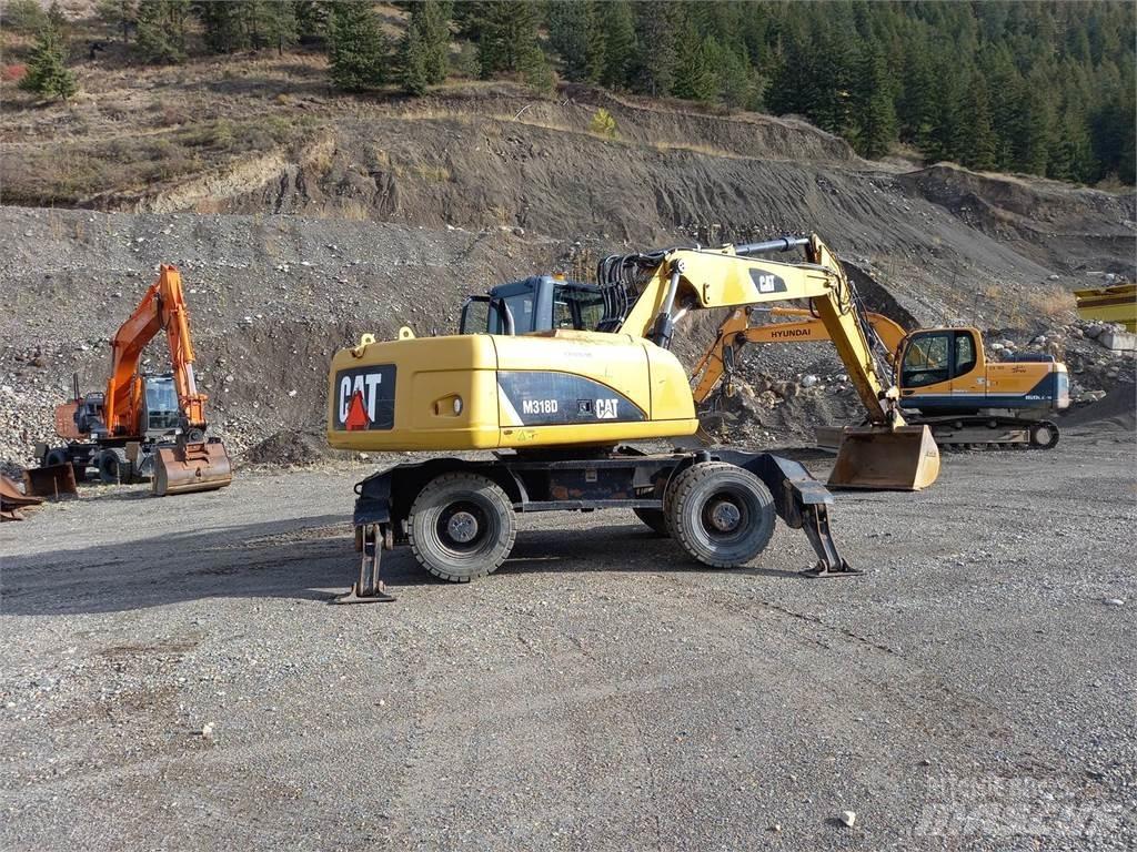 CAT M318D Paletli ekskavatörler