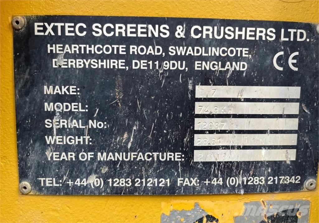 Extec E-7 Elekler
