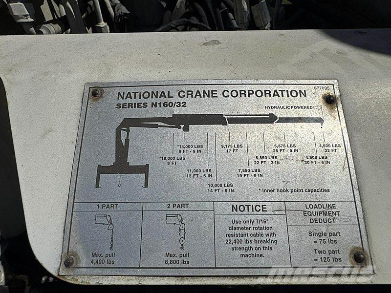 GMC C8500 Tomruk vinçleri