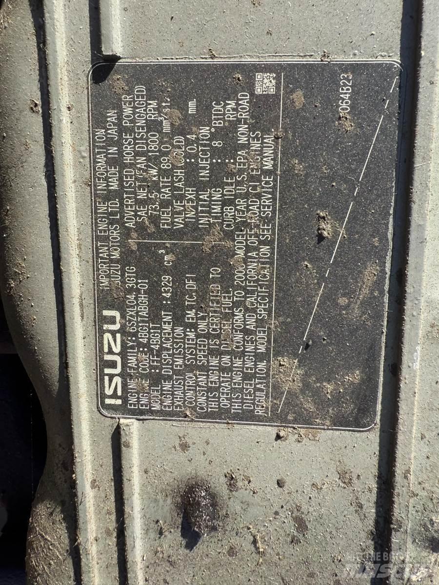 Isuzu 4BG1 Motorlar