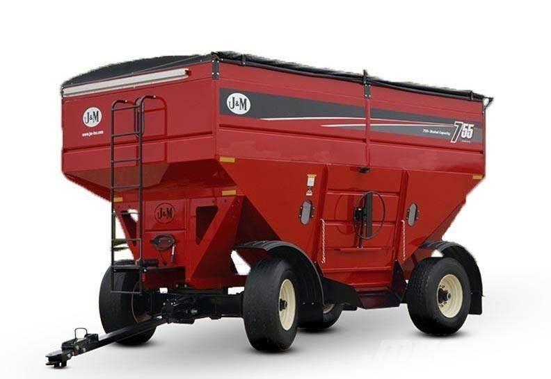 J&M 755SD Hububat/Silaj Römorkları