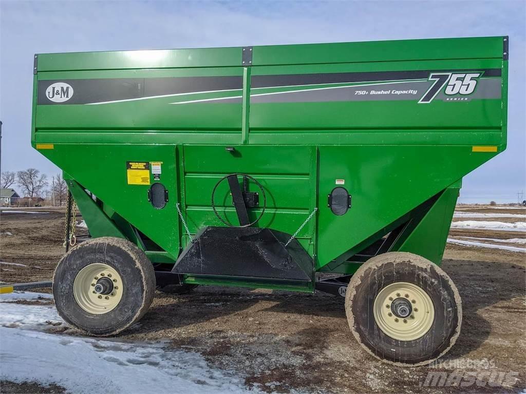 J&M 755SD Hububat/Silaj Römorkları