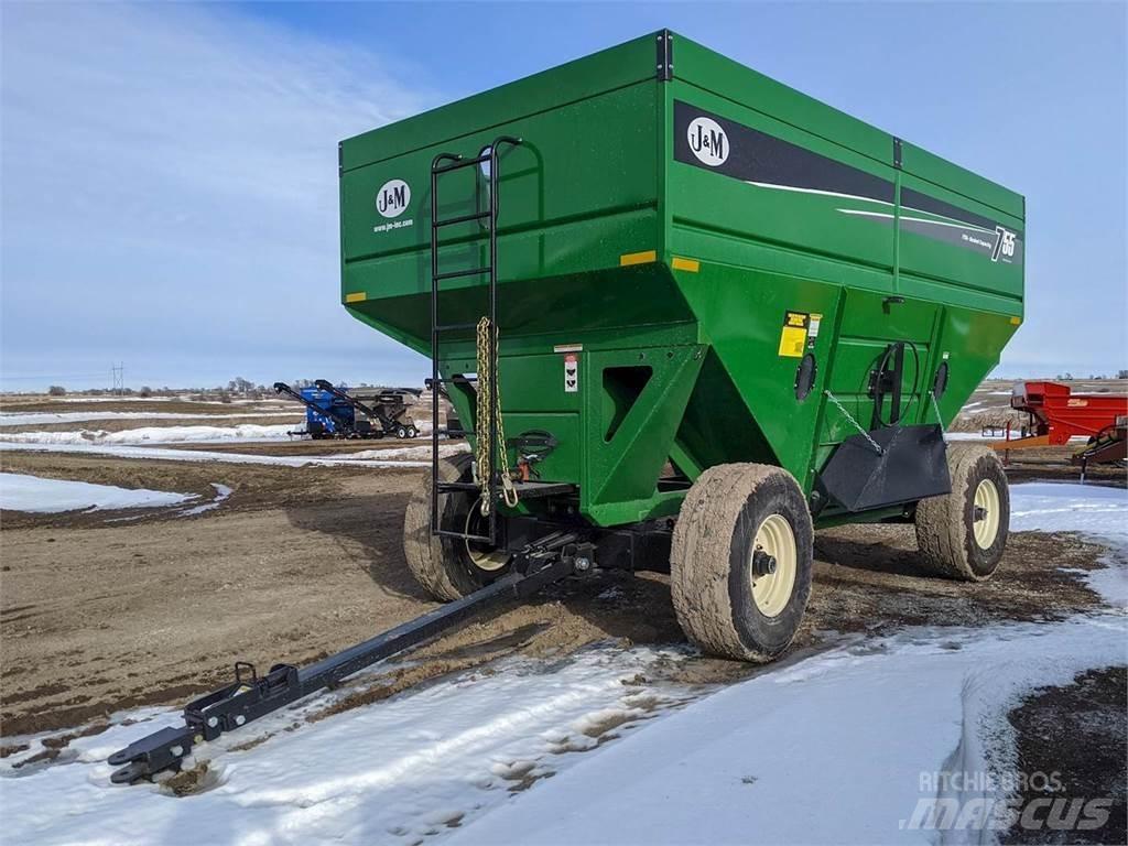 J&M 755SD Hububat/Silaj Römorkları