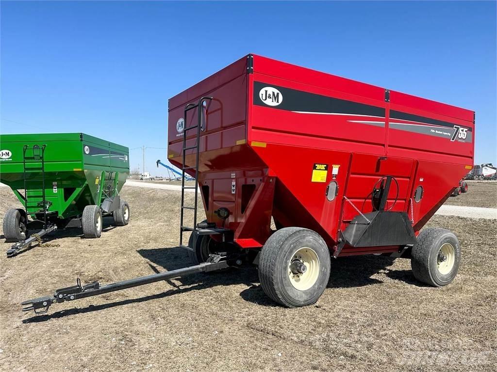 J&M 755SD Hububat/Silaj Römorkları