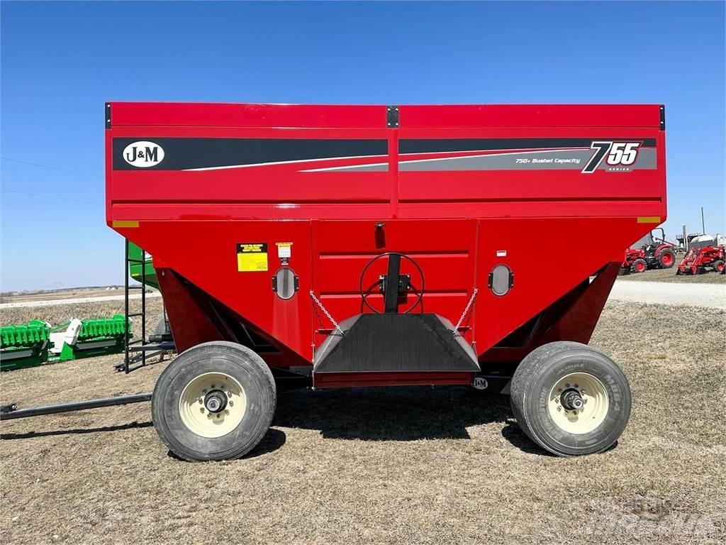 J&M 755SD Hububat/Silaj Römorkları