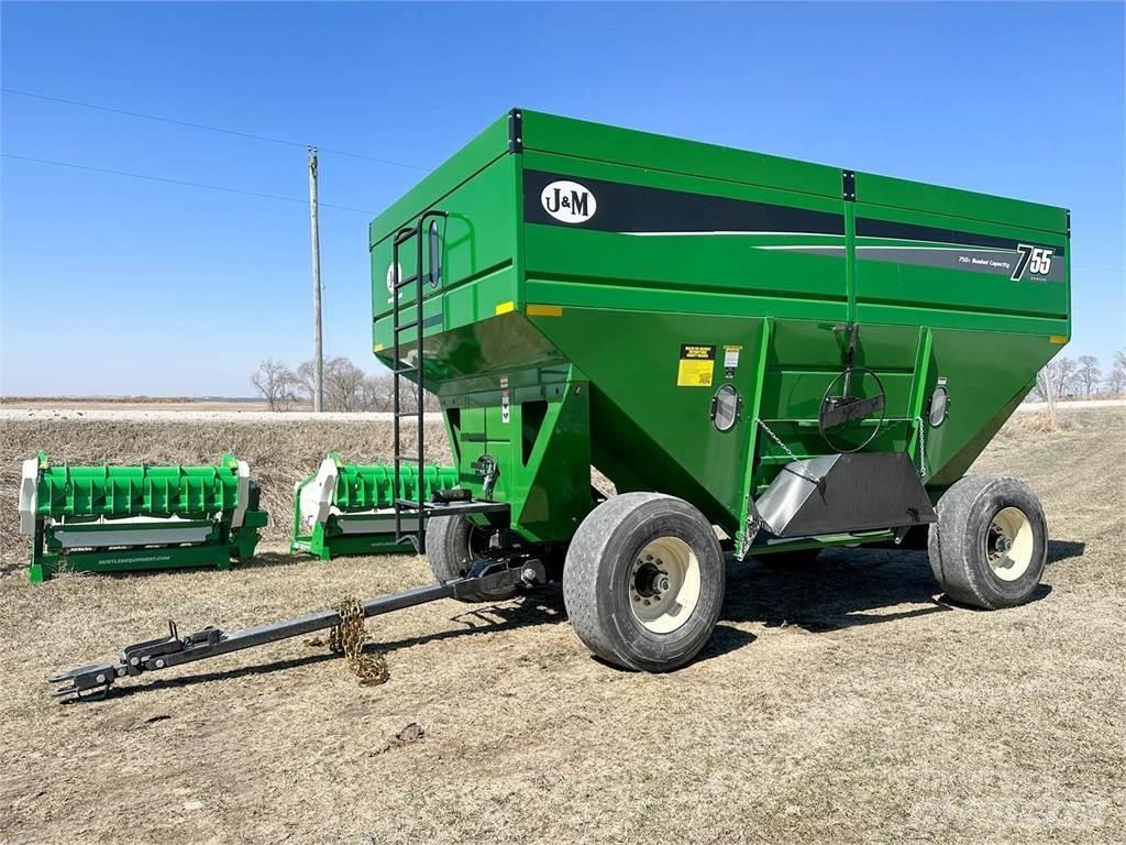 J&M 755SD Hububat/Silaj Römorkları
