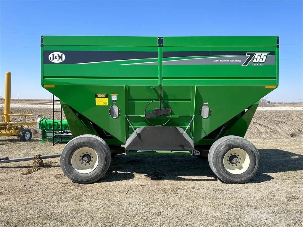 J&M 755SD Hububat/Silaj Römorkları