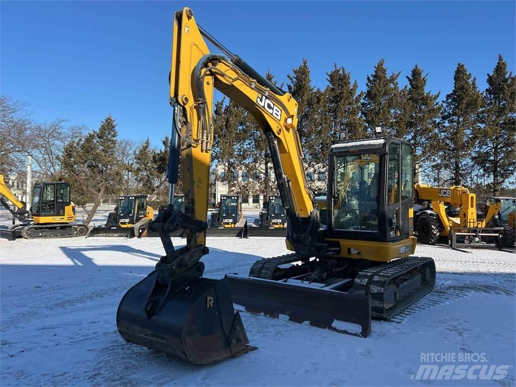 JCB 85Z-1 Mini ekskavatörler, 7 tona dek