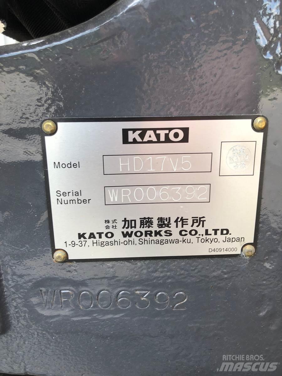 Kato 17V-5 Mini ekskavatörler, 7 tona dek