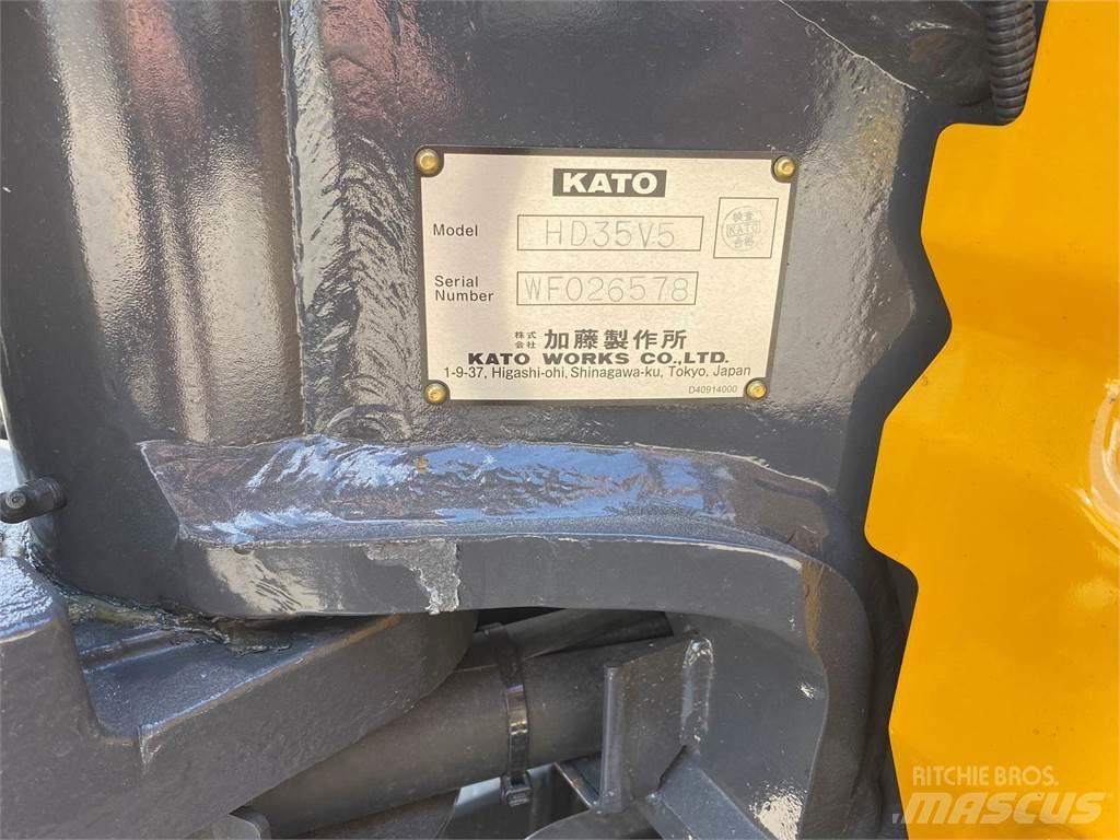 Kato 35V-5 Mini ekskavatörler, 7 tona dek