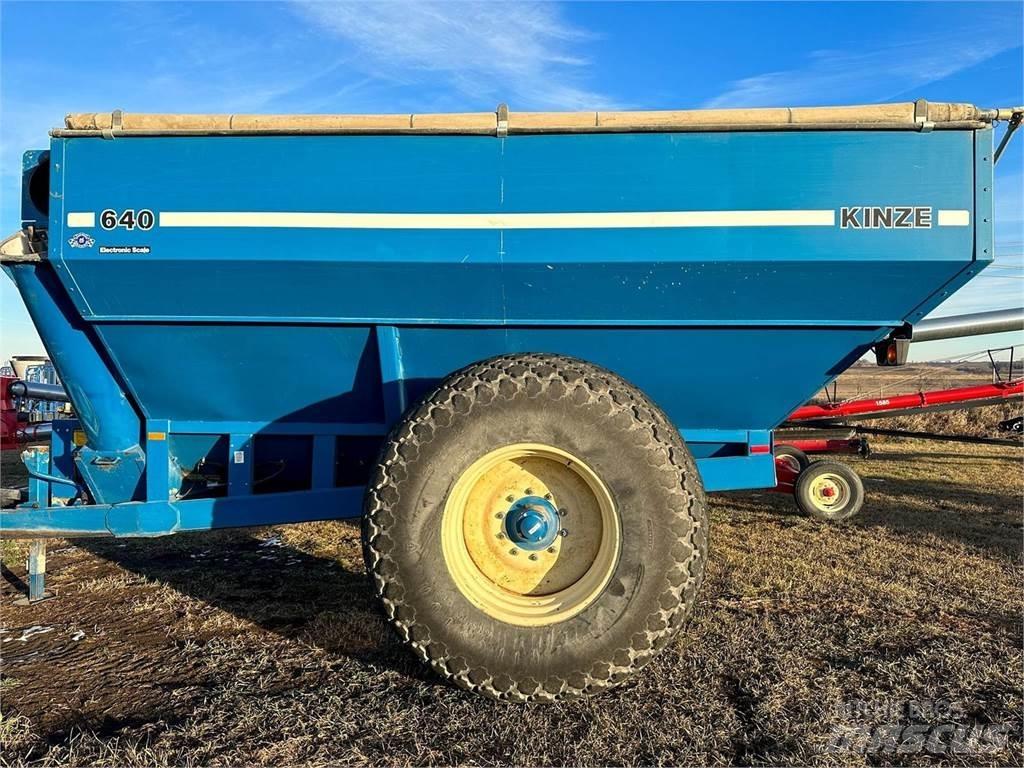 Kinze 640 Hububat/Silaj Römorkları