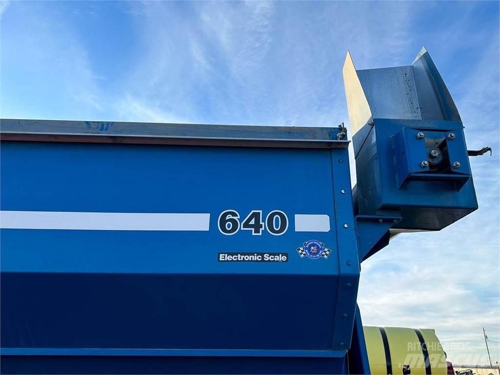 Kinze 640 Hububat/Silaj Römorkları