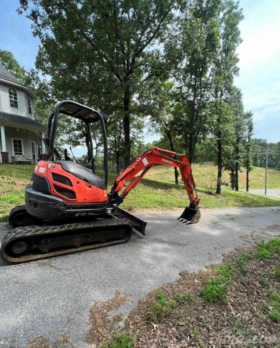 Kubota U25 Mini ekskavatörler, 7 tona dek