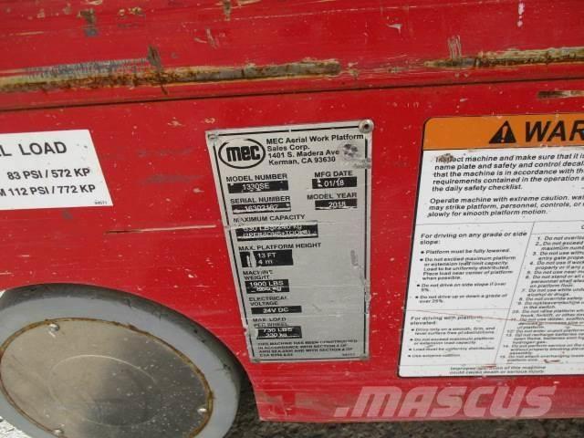 MEC 1330SE Makasli platformlar