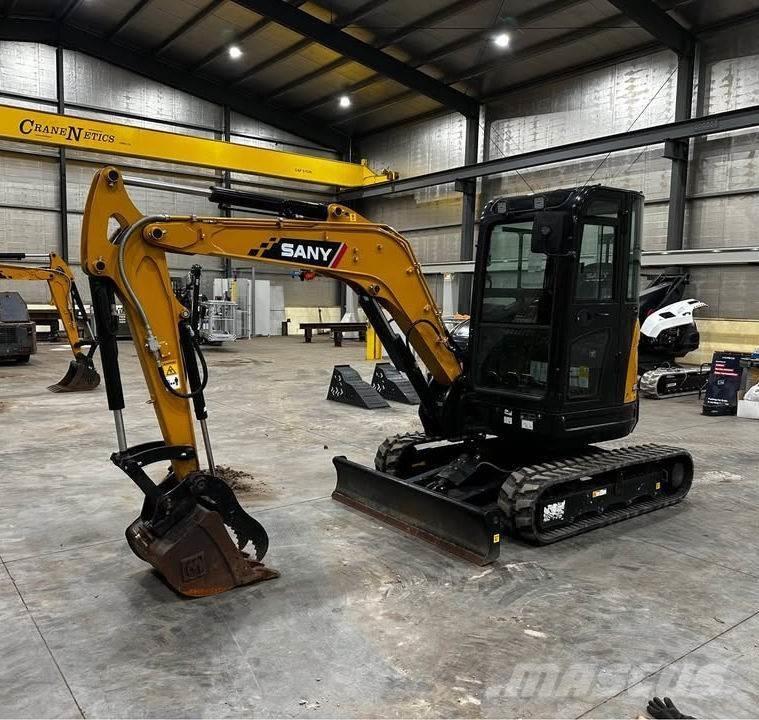 Sany SY35U Mini ekskavatörler, 7 tona dek