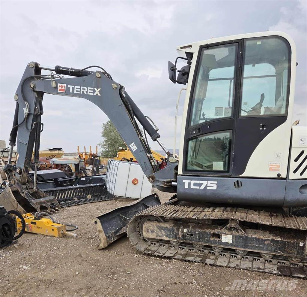 Terex TC75 Paletli ekskavatörler