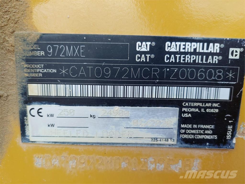 CAT 972MXE Tekerlekli yükleyiciler