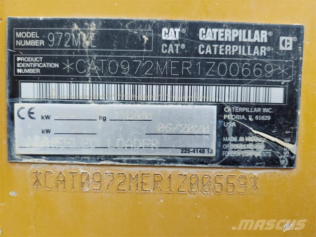 CAT 972MXE Tekerlekli yükleyiciler
