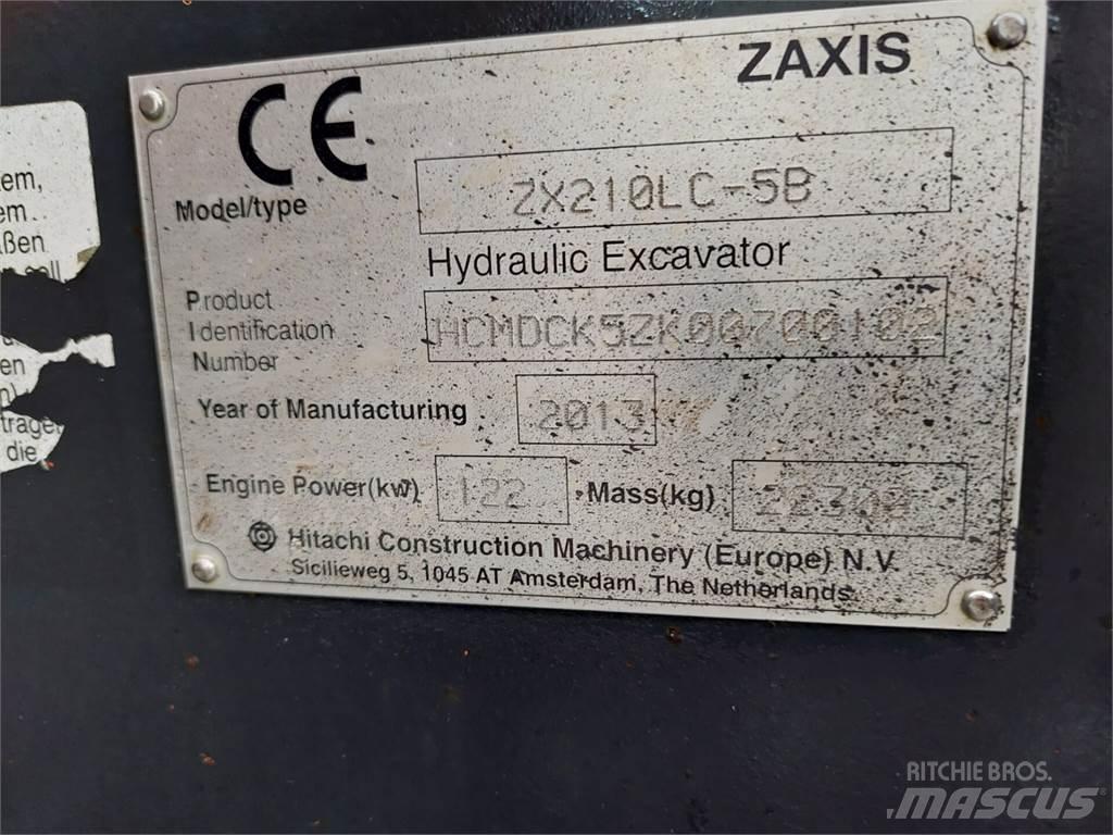 Hitachi ZX 210LC Paletli ekskavatörler