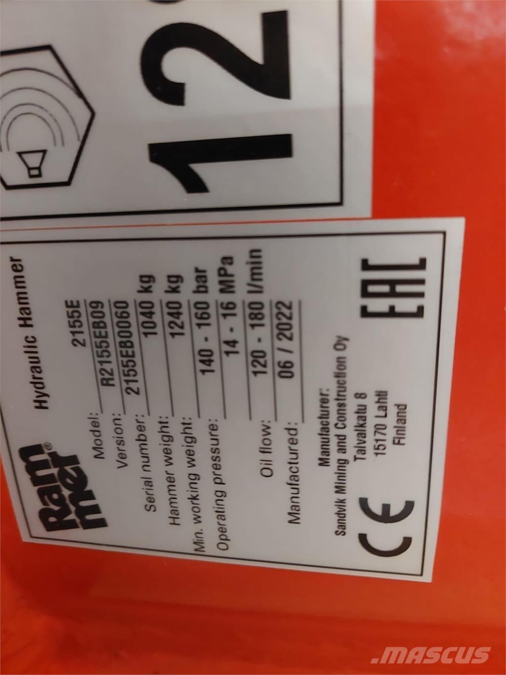 Rammer 2155E Diger