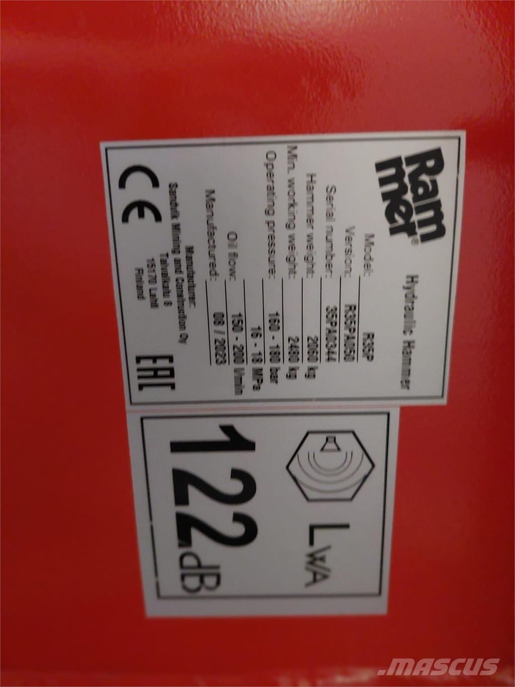 Rammer R35P Diger