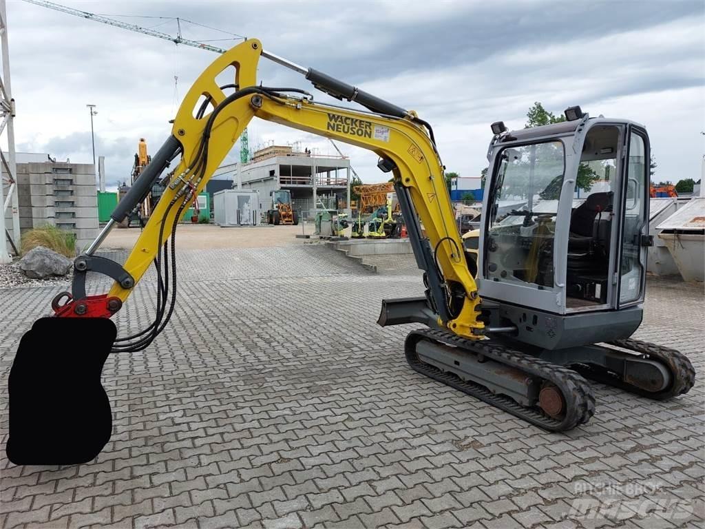 Wacker Neuson EZ38 Paletli ekskavatörler