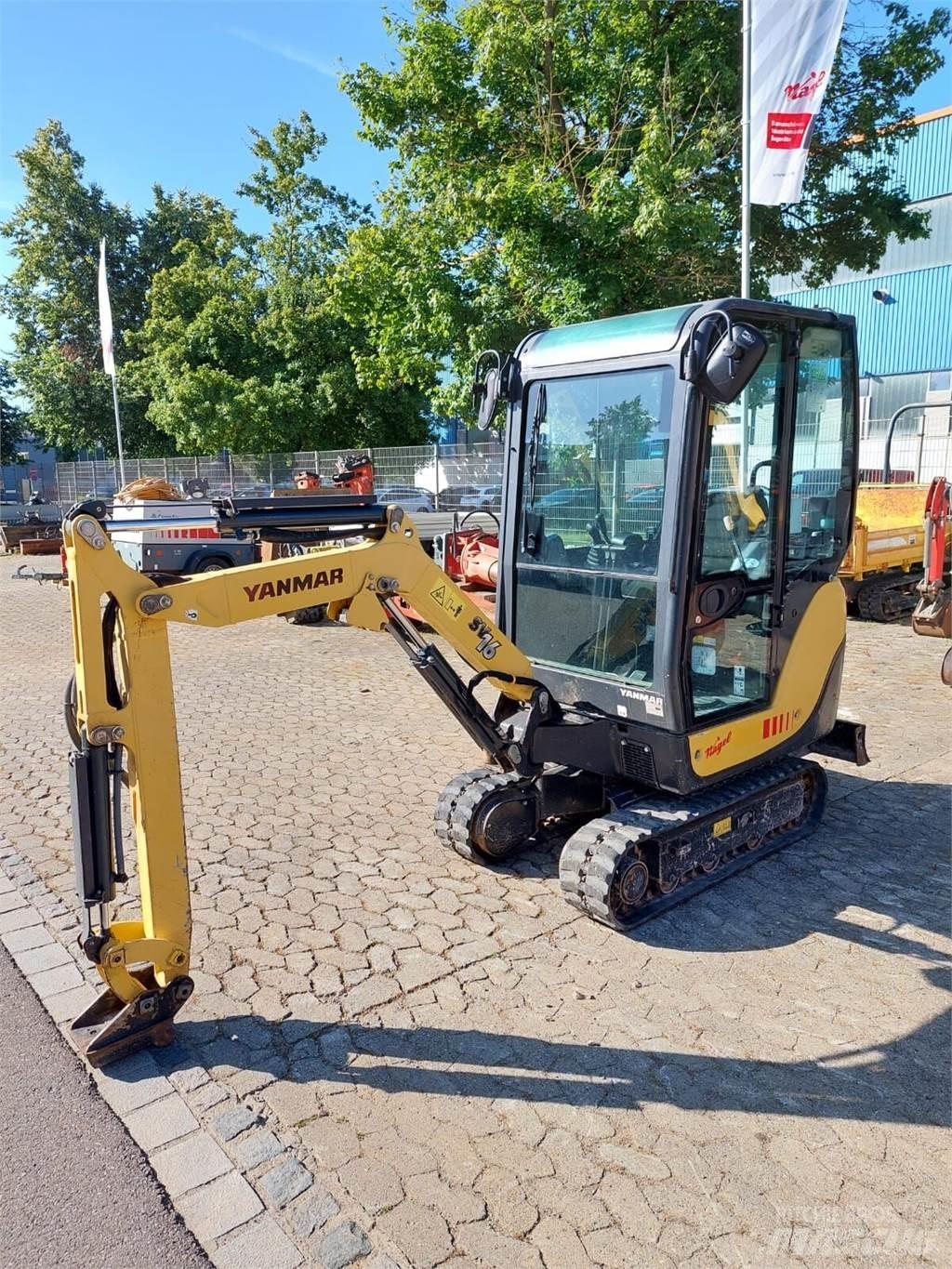 Yanmar SV16 Paletli ekskavatörler