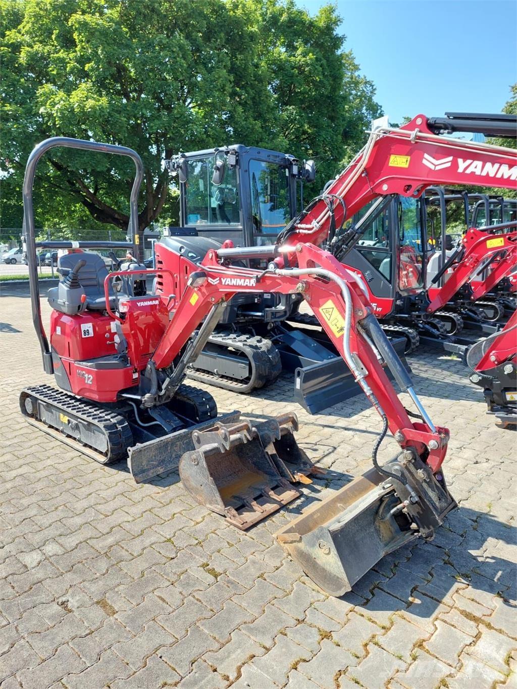 Yanmar Vio 12 Paletli ekskavatörler