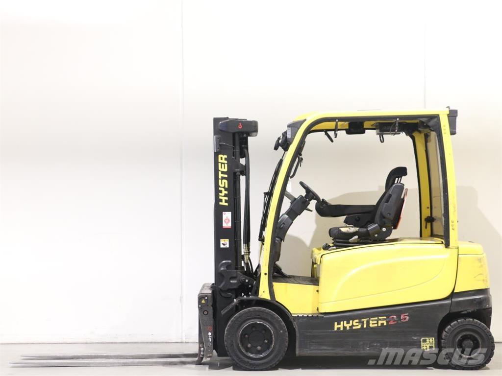 Hyster J2,5XN Elektrikli forkliftler