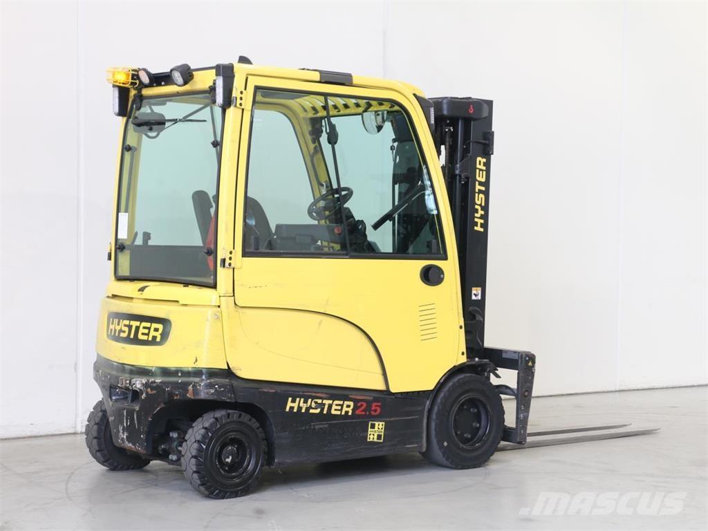 Hyster J2.5XN Elektrikli forkliftler