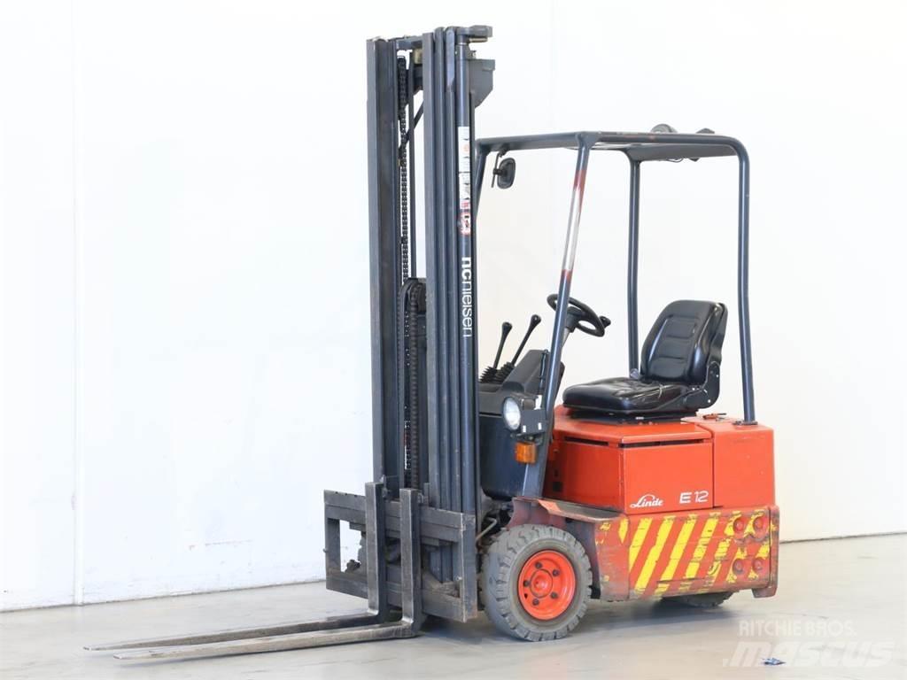 Linde E12/324 Elektrikli forkliftler