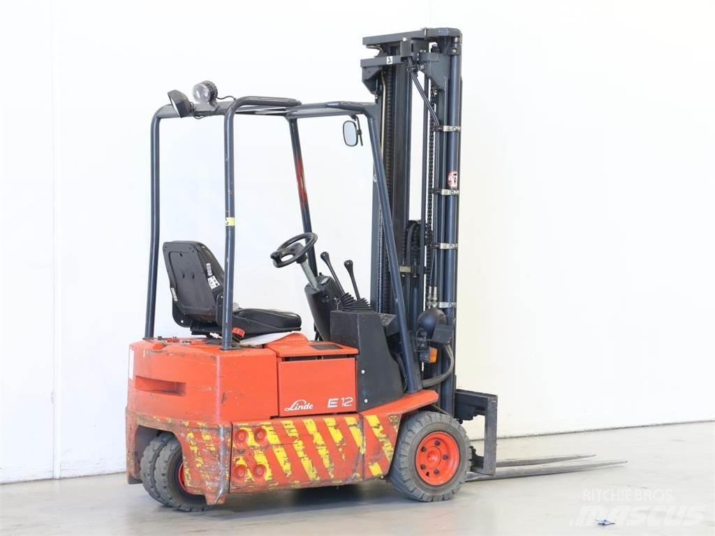 Linde E12/324 Elektrikli forkliftler
