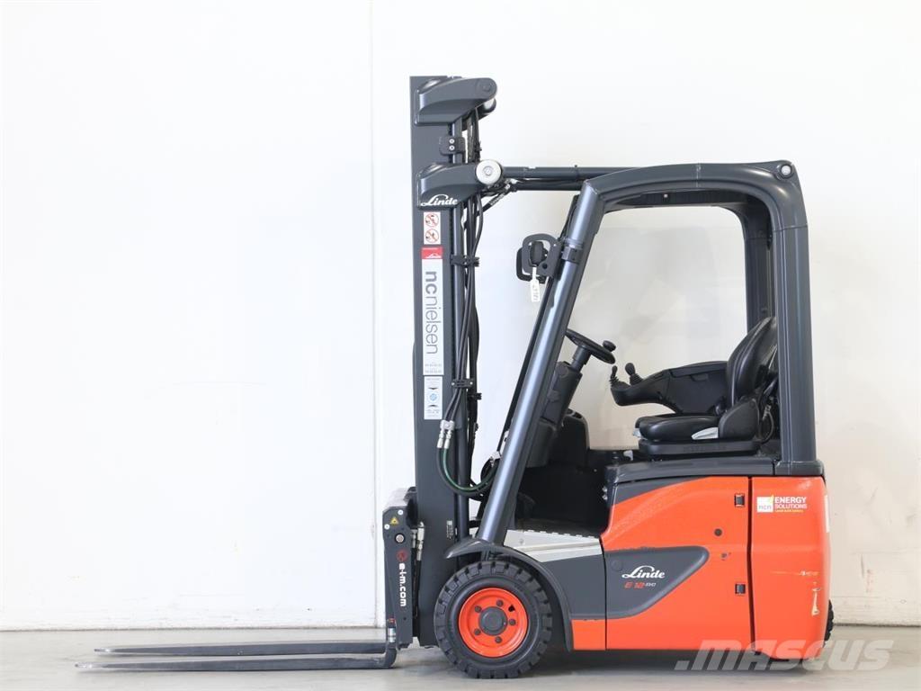 Linde E12/386-02 EVO Elektrikli forkliftler