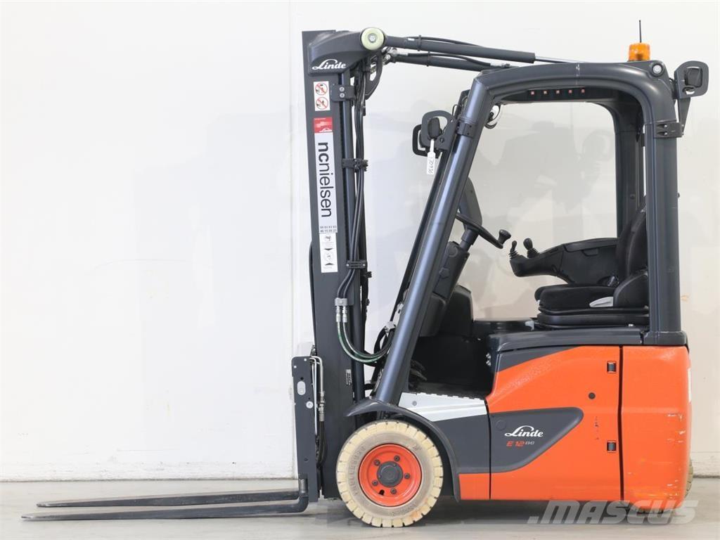 Linde E12/386-02 EVO Elektrikli forkliftler