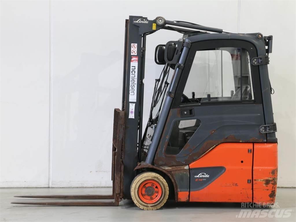 Linde E14/386-02 EVO Elektrikli forkliftler
