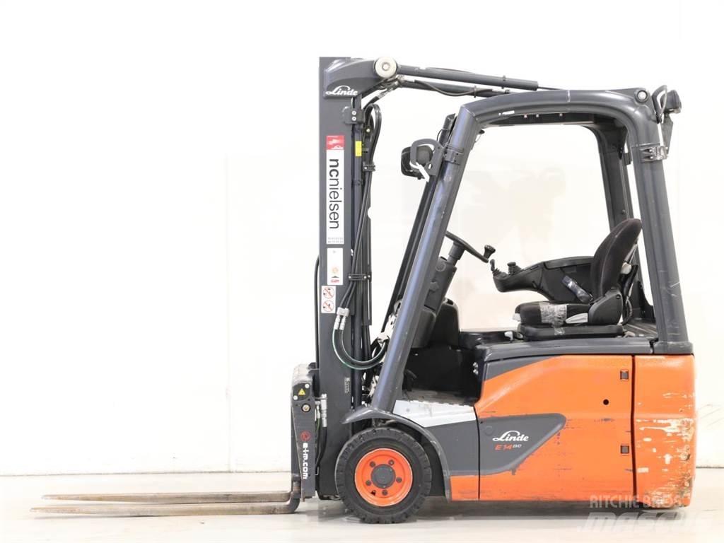 Linde E14/386-02 EVO Elektrikli forkliftler
