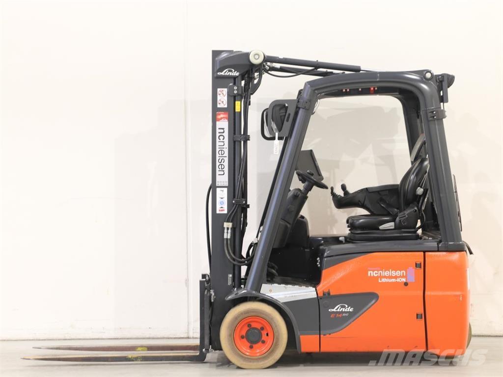 Linde E14/386-02 EVO Elektrikli forkliftler