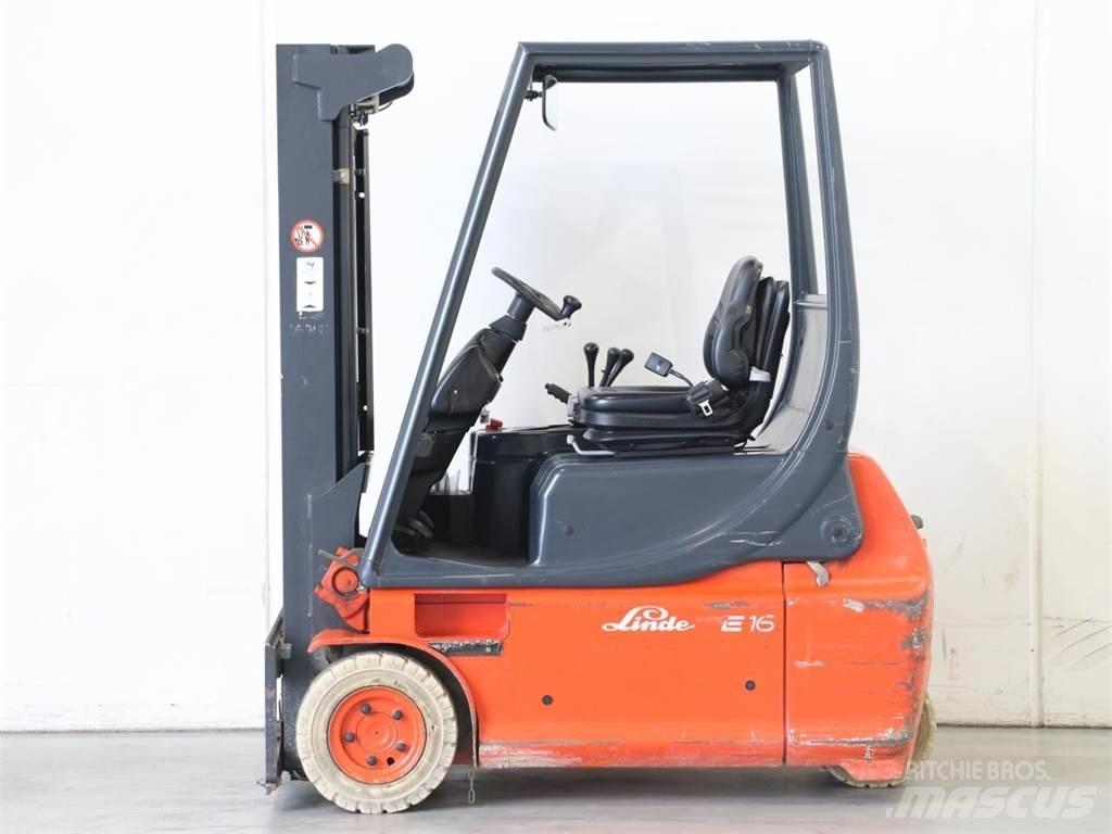 Linde E16/335 Elektrikli forkliftler