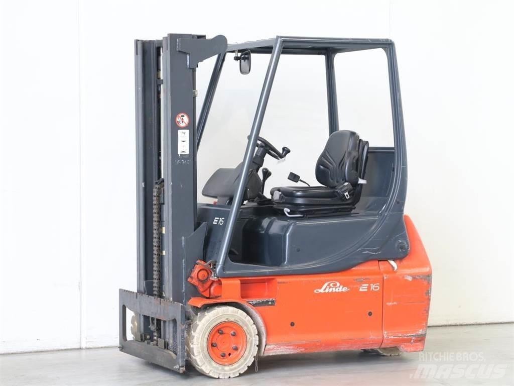 Linde E16/335 Elektrikli forkliftler