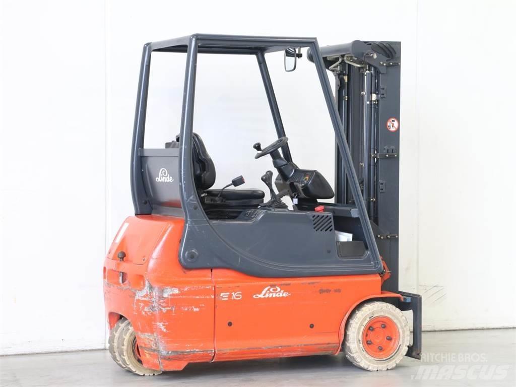 Linde E16/335 Elektrikli forkliftler