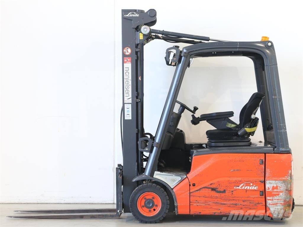 Linde E16/386-01 Elektrikli forkliftler